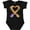 AB-Black, variant on Inktastic Fire Heart Dragons Boys or Girls Baby Bodysuit