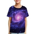 thumbnail image 2 of Utoimkio Kids Boys Girls Tie Dye Tees Short Sleeve Crewneck T-Shirts Summer Casual Tops for Boys Girls 3-14 Years Old, 2 of 4