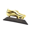 thumbnail image 4 of Trofeo de fútbol con forma de bota de oro, figura coleccionable, regalo para fanáticos, estatua, escultura, trofeo de resina para estantería, sala de, 4 of 8