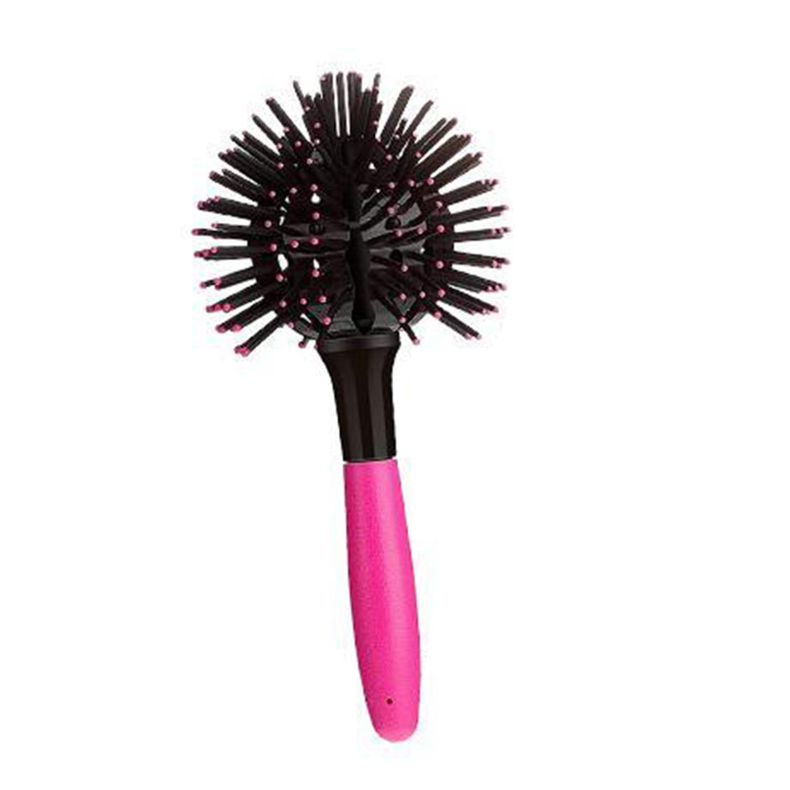 TOYFUNNY Hair Tools Organizer Hair Styling Comb 3D Spherical Curl Hair  Brush High Temperature Resistant Comb tpe 