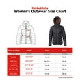 thumbnail image 2 of Rokka&Rolla Women's Light Puffer Jacket Coat, up to 2XL, 2 of 8