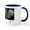 White/Navy Inside, variant on CafePress - OMFS Surgery Skull Mug - 11 oz Ceramic Mug - Novelty Coffee Tea Cup