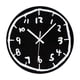 thumbnail image 2 of Reloj de pared acrílico minimalista, sencillo, silencioso, elegante y versátil. Negro, 2 of 9
