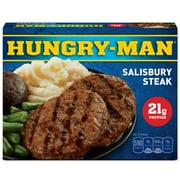Hungry-Man Salisbury Steak, Frozen Meal, 16 oz (Frozen)