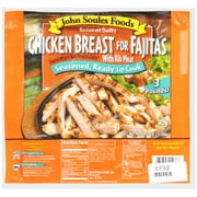 John Soules Foods: Breast For Fajitas W/Rib Meat Chicken, 48 oz