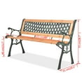 thumbnail image 6 of vidaXL Patio Bench 48" Wood, 6 of 8