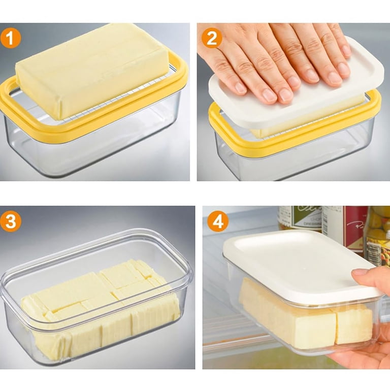 vamir ラック an-butter storage box 01 Butter Slicer Cutter, Butter Cutter Box, Butter Storage Box, Stick
