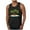 Black-1, variant on Men's Coconut Printed Vest Crewneck Sleeveless Athletic Tank Top Workout Sleeveless Shirts Pullover Fitness Vest Performance Workout Muscle Cut Tee Tops Black-3 S