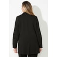 thumbnail image 2 of Catherines Women's Plus Size Liz&Me Ponte Knit Blazer, 2 of 5