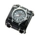 thumbnail image 2 of Reloj de pulsera para hombre Fernando de Cuero clásico negro, 2 of 8