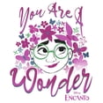 thumbnail image 2 of Boy's Encanto Mirabel You are a Wonder  Graphic Tee White Medium, 2 of 4