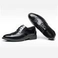 thumbnail image 3 of Men's Dress Shoes Classic Lace-Up Shoes Business Oxford Shoes for Men Wedding Party Fashion Wingtip Shoes, 3 of 7