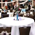 thumbnail image 4 of Costway 10 Pcs Nappe Ronde 120 Pouces Polyester pour Maison Mariage Restaurant Fête, 4 of 9