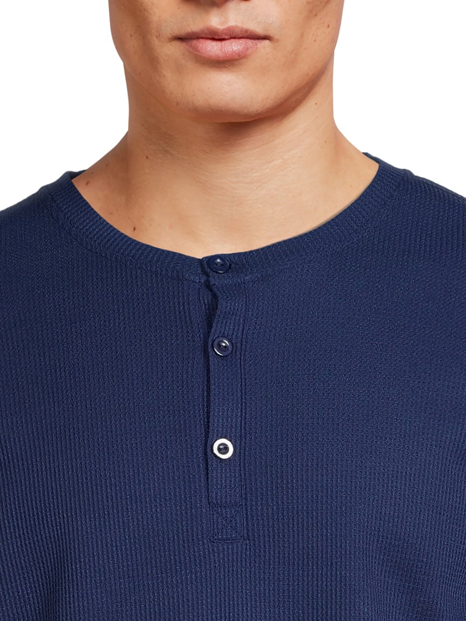 Isotoner Men's Thermal Top and Micro Fleece Pant Sleep Set, Sizes S-2XL