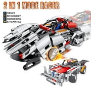 Engineering Toys, STEM Learning Kits, Educational Construction RC Racer Building Blocks Set for 7, 8 and 9 Year Old Boys|Top Xmas Gift Ideas for Kids Age 6yr-14yr