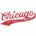 thumbnail image 3 of UGP Campus Apparel Chicago Baseball Script - Hometown Pride, Pitcher Long Sleeve T Shirt - Small - White, 3 of 6