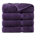 thumbnail image 2 of 100% Turkish Cotton Towel Set (Plum, Bath Towels - Set of 4), 2 of 2