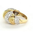 thumbnail image 6 of Opulent Vintage Diamond Cocktail Ring in 18K, 6 of 10