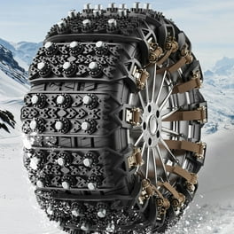 Tianlaimei 6Pcs Snow Chains Car Anti Slip Tire Chain Adjustable