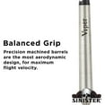 thumbnail image 5 of Viper Sinister Aluminum Shaft Tungsten Steel Tipped Darts, 25 Grams (Set of 3), 5 of 9