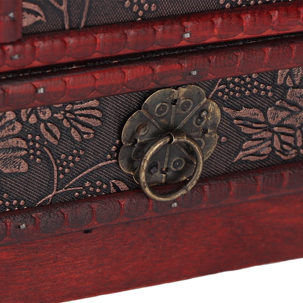 Trinket Box,Jewelry Box Vintage Grape Wooden Jewelry Box Jewelry