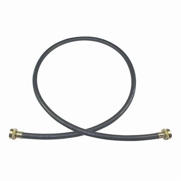 E. James Wash Machine Hose, Female, Female, 10ft, PK2 3810FF