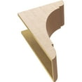thumbnail image 6 of 9"W x 18"D x 27"H Classic Olympic Rough Cedar Woodgrain TimberThane Corbel, Primed Tan, 6 of 6