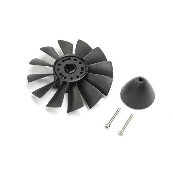 E-flite 50mm 12-blade Rotor with Spinner Habu SS 50mm EDF EFL02355 Replacement Airplane Parts