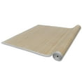 thumbnail image 6 of vidaXL Rug Non-sliding Bamboo Carpet 39.4"x63"/63"x90.6" Light Brown/Brown, 6 of 9