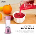 thumbnail image 4 of Procesadora Portátil Mini Vaso Licuadora Shaker Recargable Gaon Violeta, 4 of 5