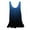 Dark Blue, variant on AherBiu Tank Tops for Women Gradient Color Round Neck Ruched Loose Summer Casual Comfy Top Sleeveless Tshirts