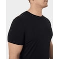 thumbnail image 6 of 32 DEGREES Cool Men's Tee Shirt Short Sleeve Quick Dry Crew Neck Tee (XL, Black-3pack), 6 of 6