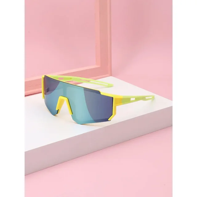 Typpkmm Children'S Sunglasses Boy UV Protection Colorful Lens Sports Eyewear for Kids Fashion Trend Outdoor Cycling Sun Glasses Girls