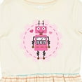 thumbnail image 4 of Inktastic Robotics Girl Robot Gear Girls Toddler Dress, 4 of 5