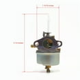 thumbnail image 2 of The ROP Shop Carburetor with Gasket for Tecumseh HSK70-130261P, HSK70-130261R, HSK70-130300T, 2 of 9