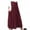 Red, variant on Prolriy Pleated Skirts for Women Solid Pleated Elastic Elegant Womens Midi Waist Skirt Women's Skirts Blue One Size