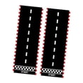thumbnail image 4 of 2 piezas de de pista de carreras, regalos de carretera de coches de carreras de aceleración, telón de fondo resistente para fiesta temática, 4 of 10