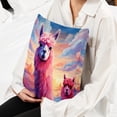 thumbnail image 6 of Alpaca Luxurious Velvet Decorative Throw Pillow Covers - Set of 2, Unique Patterns, 16x16, 18x18, 20x20 Inches for Home Decor & Gifts, 6 of 6