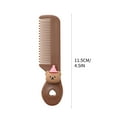 thumbnail image 3 of RuiJiao Colorful Round Tip Cute Comb, Small Cute Hair Combs Baby Grooming for Sensitive Scalp Skin Plastic Mini Kids Combs Hairdressing Comb Gift, 3 of 6