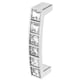 thumbnail image 1 of Manija Para Muebles, Manija De Cristal De Doble Orificio, Agarre Cómodo, Diamantes De Cristal Para Gabinetes, Armarios, Armarios, Muebles Con Cajones, Puerta Abierta Opuesta, 1 of 7