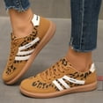 thumbnail image 6 of Women's Fashionable Lace Up Low Top Casual Flat Sneakers, Comfortable Sports Walking Shoes for Daily Wear, Female Round Toe Shoes, 6 of 12