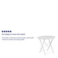 thumbnail image 4 of 30RD White Folding Patio Table, 4 of 9