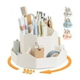 thumbnail image 1 of &Craft&Stationery Multipurpose Storage Solution for Desk Organization - Large Capacity Rotating Pen Holder Upgrade Version, 1 of 6
