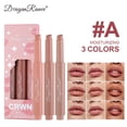 thumbnail image 1 of Xihbxyly Trío de Brillos Labiales Dewy, Set de Labiales En Lápiz de Textura Ligera, Maquillaje de Color Duradero, Acabado Mate Aterciopelado, 3 Colores Disponibles, Líneas de Labios Hidratantes, Maqu, 1 of 6