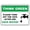 Warning Sign 4, variant on Servants Quarters Sign – 8x12 Inch RustFree Aluminum,Weatherproof & UV Protected,Distinctive Room Sign for Home,Business,or Private Property Use
