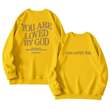 

WUDATI Women s Lightweight Loose Fit Long Sleeve Hoodless Sweatshirt Casual Fashion for Daily Wear Summer and Autumn Stretch Fabric Easy to Pair with Jeans Leggings Perfect for Back to School Comforta