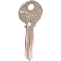 Kaba Key Blank Y2 6 Pin Nickel Plated Brass - Type Y2, 999A-Y2 - 10 Pack