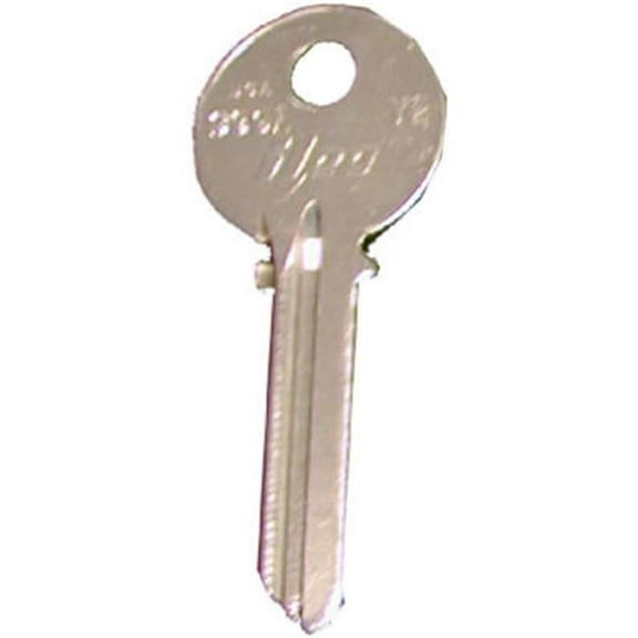Kaba Key Blank Y2 6 Pin Nickel Plated Brass - Type Y2, 999A-Y2 - 10 Pack