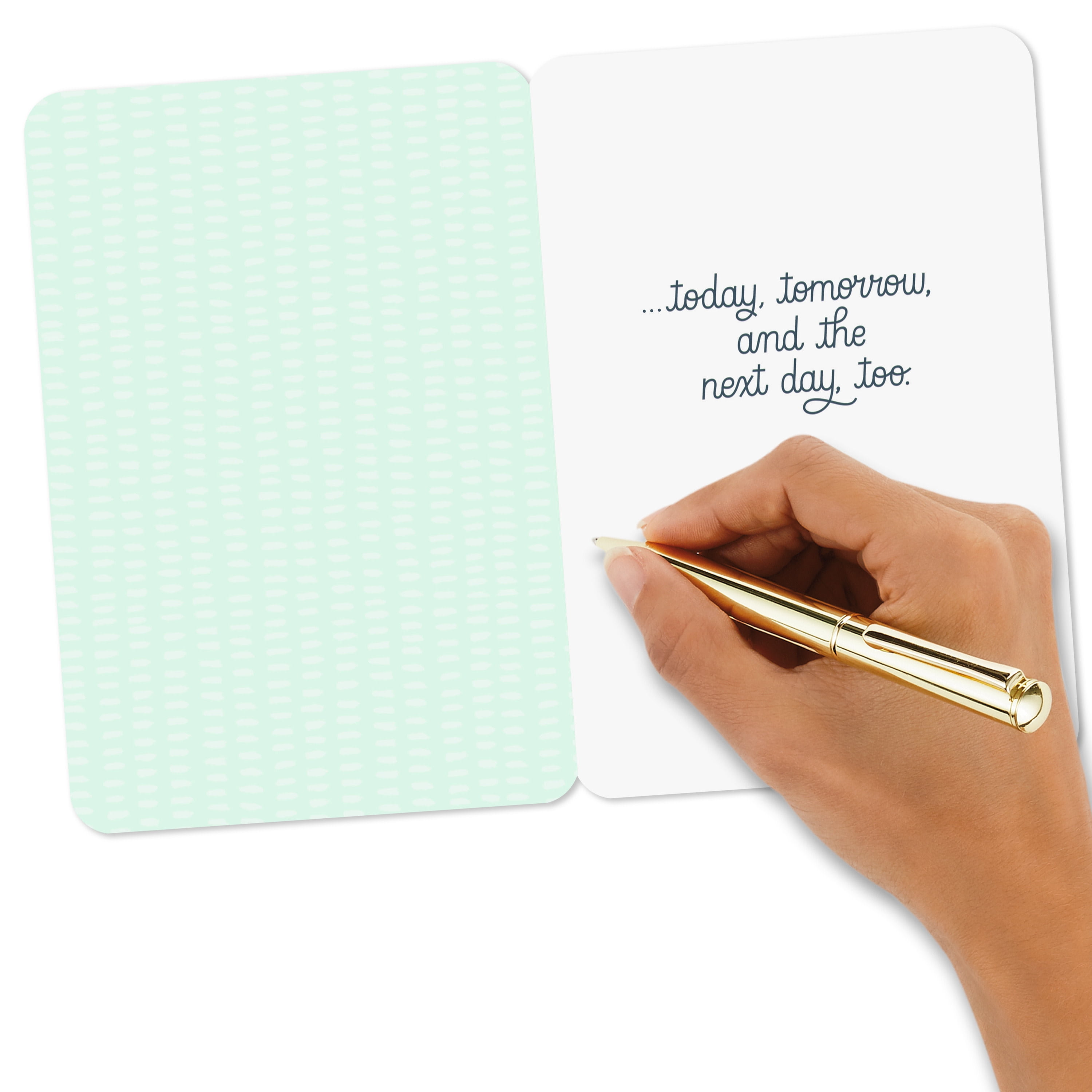Hallmark Just Because Thinking of You Card (Today and Tomorrow)