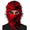 Red, variant on Balaclava Distressed Knitted Full Face Ski Mask Winter Windproof Neck Warmer for Men Women One Size Fits All